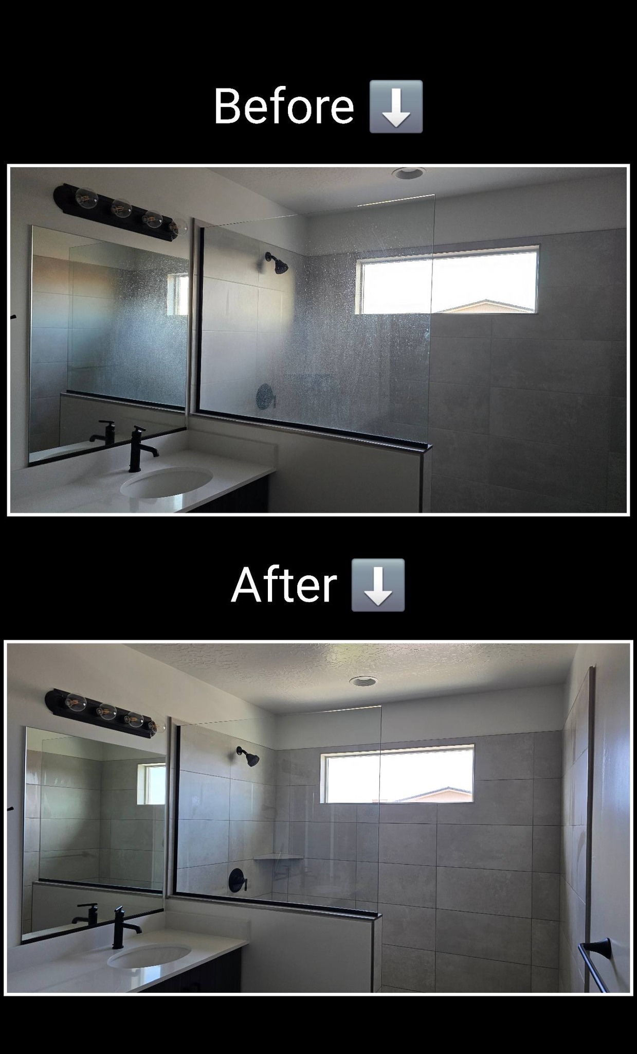 Bathroom deep cleaning results in Southern Utah