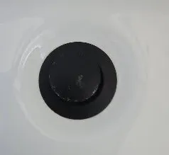 Sink drain before cleaning in St. George Utah