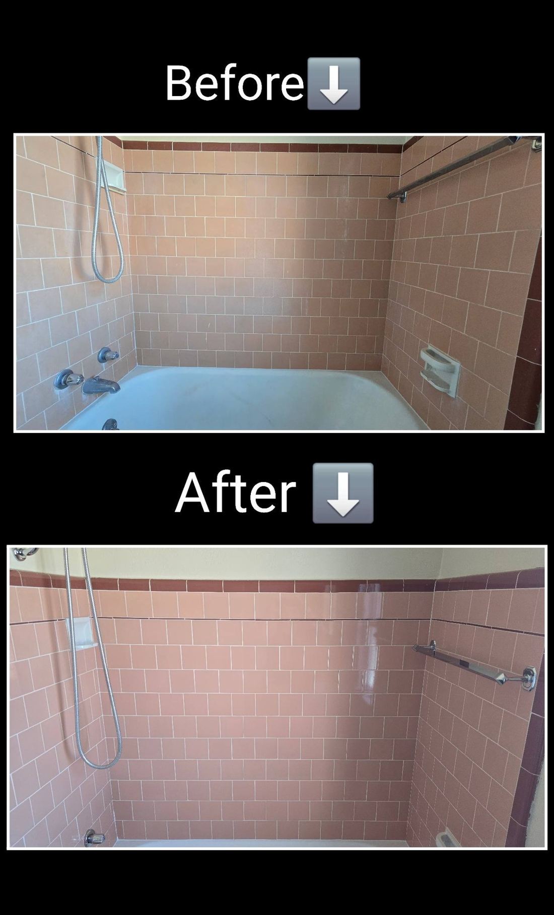 Shower Tile Cleaning