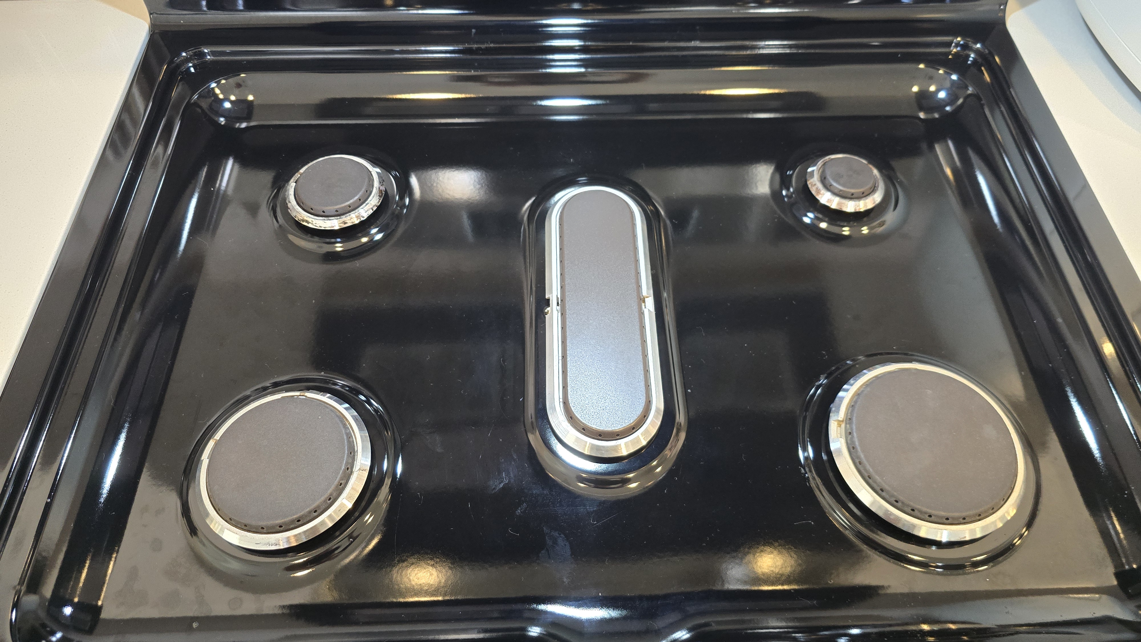 Stovetop before cleaning